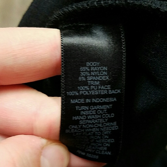 Express Black Dress with Rhinestones - Picture 5 of 5